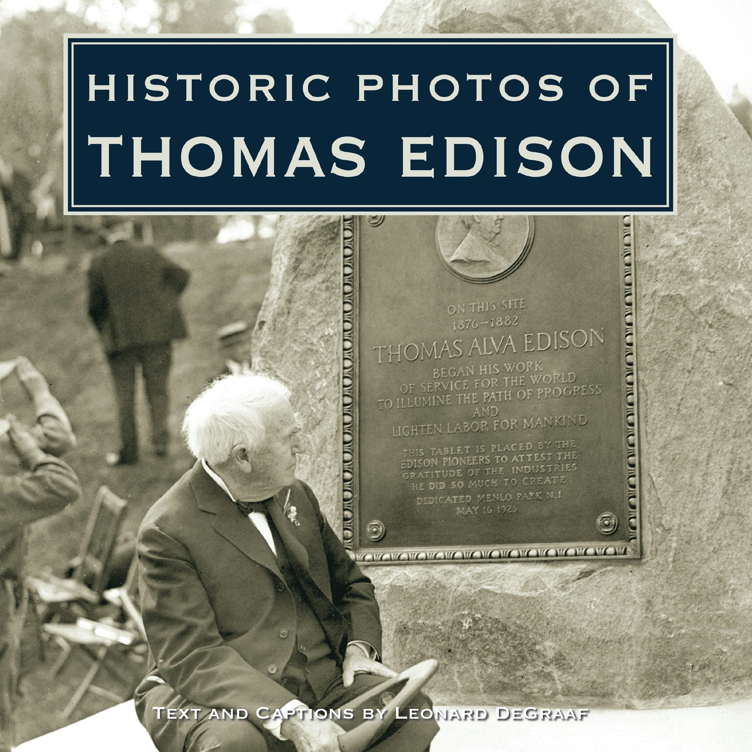 Book cover image for Historic Photos of Thomas Edison ISBN: 9781683369875